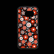 Coque Samsung S7 Premium Fond motif floral 750 