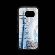 Coque Samsung S7 Premium Le Lac d'Annecy en hvier