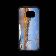 Coque Samsung S7 Premium Bateau sur le Lac d'Annecy 