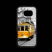 Coque Samsung S7 Premium Vintage tramway de Lisbonne