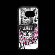 Coque Samsung S7 Premium Tête de Mort Difficult