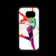 Coque Samsung S7 Premium Danseuse en couleur