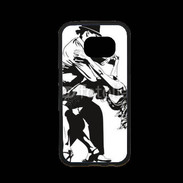 Coque Samsung S7 Premium Dessin de Danseur en couple