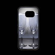 Coque Samsung S7 Premium Coupe de champagne lesbienne