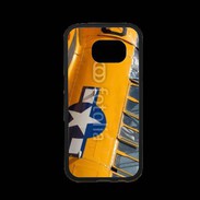Coque Samsung S7 Premium Avion T6 vintage