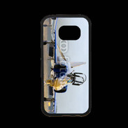 Coque Samsung S7 Premium Avion de chasse F4 