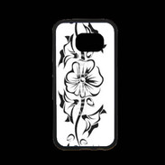 Coque Samsung S7 Premium Tatouage de fleurs 5
