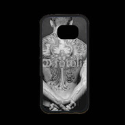 Coque Samsung S7 Premium Tatouage d'un ange dans le dos