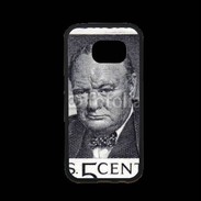 Coque Samsung S7 Premium Timbre Churchill USA 