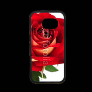 Coque Samsung S7 Premium Rose rouge