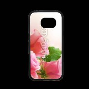 Coque Samsung S7 Premium Belle rose 2