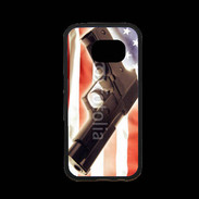 Coque Samsung S7 Premium Pistolet USA