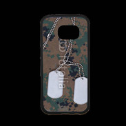 Coque Samsung S7 Premium plaque d'identité soldat américain