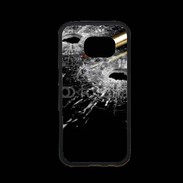 Coque Samsung S7 Premium Impacte de balle dans une vitre