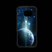 Coque Samsung S7 Premium Planète terre vue de l'espace 1