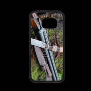 Coque Samsung S7 Premium Fusil de chasse et couteau 2