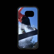 Coque Samsung S7 Premium Saut en Snowboard