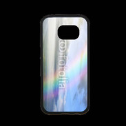 Coque Samsung S7 Premium Arc en ciel à la montagne