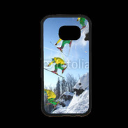 Coque Samsung S7 Premium Ski freestyle en montagne 20