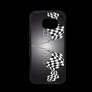 Coque Samsung S7 Premium Drapeau de fin de course