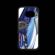 Coque Samsung S7 Premium Mustang bleue