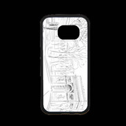 Coque Samsung S7 Premium Dessin Arc de Triomphe Paris