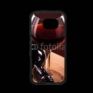 Coque Samsung S7 Premium Verre de vin rouge