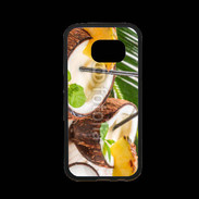 Coque Samsung S7 Premium Pinacolada dans une noix de coco 2