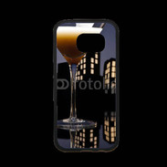 Coque Samsung S7 Premium Martini café