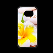 Coque Samsung S7 Premium Fleurs relax