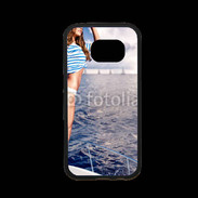 Coque Samsung S7 Premium Commandant de yacht