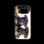 Coque Samsung S7 Premium Chiots Berger Allemand