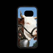 Coque Samsung S7 Premium Vache de race Abondance Savoie