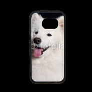 Coque Samsung S7 Premium Portrait de chien loup 5
