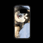 Coque Samsung S7 Premium Chien d'Alaska