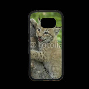 Coque Samsung S7 Premium Bébé Lynx