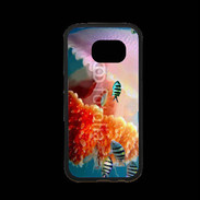 Coque Samsung S7 Premium Méduse géante et poissons