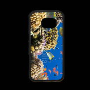 Coque Samsung S7 Premium Poisson et coraux de toutes les couleurs