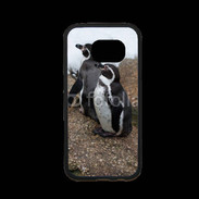 Coque Samsung S7 Premium 2 pingouins