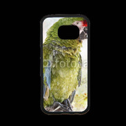 Coque Samsung S7 Premium Perroquet en aquarelle