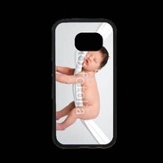 Coque Samsung S7 Premium Bébé qui dort