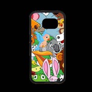 Coque Samsung S7 Premium Animaux cartoon