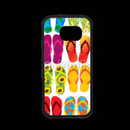 Coque Samsung S7 Premium Flip flop de tongues