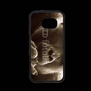 Coque Samsung S7 Premium Singe faisant un fuck