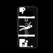 Coque Samsung S7 Premium humour panneau 3