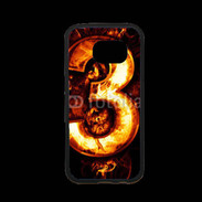 Coque Samsung S7 Premium Trois en feu