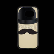 Coque Samsung S7 Premium Moustache So British 25