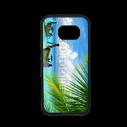 Coque Samsung S7 Premium Plage tropicale
