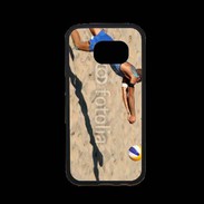 Coque Samsung S7 Premium Volley ball sur plage