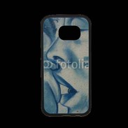Coque Samsung S7 Premium Kiss graffiti 2